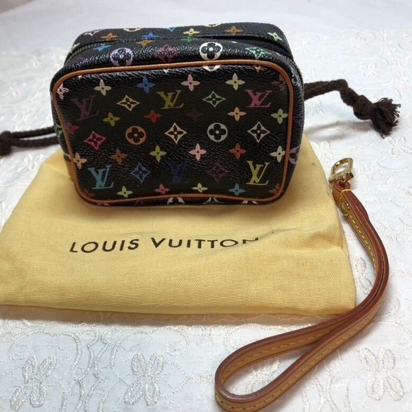 Louis Vuitton Handbags - Auth Louis Vuitton Murakami Trousse Wapity Monogramoflauge Cloutch +dust bag